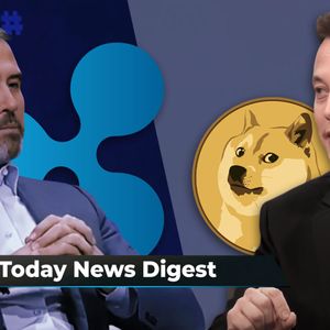 Brad Garlinghouse Praises Ripple’s Legal Team, Elon Musk Supports DOGE, Charles Hoskinson Takes Aim at Gemini: Crypto News Digest by U.Today