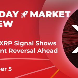 Hidden XRP Signal Shows Important Reversal Ahead: Crypto Market Review, Dec. 5