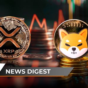 XRP Drops Out of Top 3, Dogecoin Creator Breaks Silence on Bitcoin Price, Shiba Inu (SHIB) Sees 70% Spike in 48 Hours — Crypto News Digest