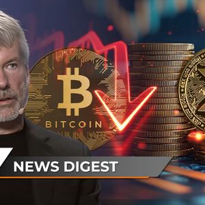 Major Date for XRP Holders Revealed, Michael Saylor Reacts to Bitcoin Price Crash, Cardano Confirms Death Cross — Crypto News Digest