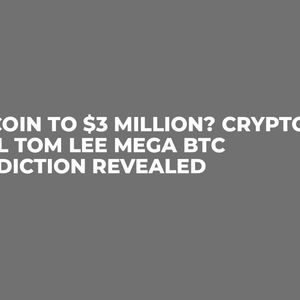 Bitcoin to $3 Million? Crypto Bull Tom Lee Mega BTC Prediction Revealed