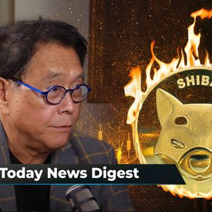Robert Kiyosaki Names BTC Price Driver, Charles Hoskinson Shares Rumors on Ripple Lawsuit Settled This December, SHIB Burn Rate up 900%: Crypto News Digest by U.Today