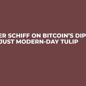 Peter Schiff on Bitcoin’s Dip: It’s Just Modern-Day Tulip