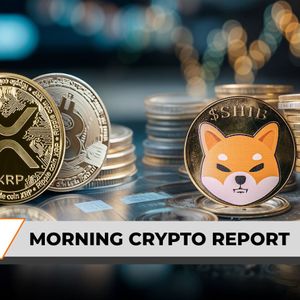 Morning Crypto Report: XRP to 'Full Send' Versus Bitcoin, Shiba Inu Logs Biggest 207 Billion SHIB Exit in Months, Bitcoin Price's 2026 Roadmap Points to $60,000