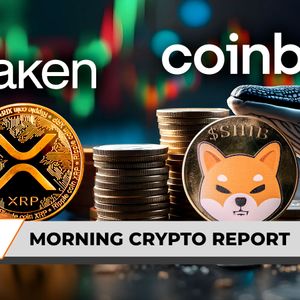 Morning Crypto Report: XRP Briefly Hits Abnormal $90 on Kraken, Coinbase Whale Absorbs 272,556,924,649 SHIB, Bitcoin Is In Bull Mode Above $87,600: Bollinger Ba...