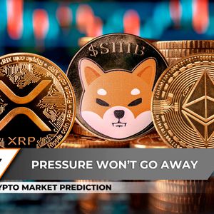 Crypto Market Prediction: Will Shiba Inu (SHIB) Stop at the Bottom? XRP Holds For Dear Life, Ethereum Welcomes Death Cross at $2,829