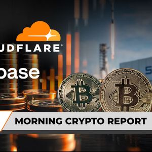 Morning Crypto Report: Elon Musk’s SpaceX Relocates $100 Million in Bitcoin, USD Stablecoin $1 Million Exploit, New Cloudflare Outage Takes Down Coinbase