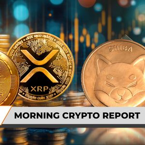 Morning Crypto Report: XRP Ready to Unlock Solana, Shiba Inu (SHIB) Rockets 30% in Volume, SpaceX Moves $100 Million in Bitcoin While Elon Musk Stays Silent