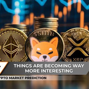 Crypto Market Prediction: Ethereum (ETH)–King of Altcoins is Back, Is XRP Ready For a Price Jump? Shiba Inu (SHIB) Fails the First Resistance Test