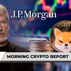 Morning Crypto Report: Bitcoin Mogul Saylor Taps JP Morgan, Satoshi Disappeared Exactly 15 Years Ago, Shiba Inu (SHIB) Denies 'Meme Coins Are Dead' Claim