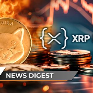 Shiba Inu Burn Rate Jumps 1,567%, XRP Ledger Volume Goes to Zero, Dogecoin (DOGE) Price Might Add Zero — Crypto News Digest