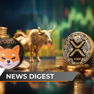 Shiba Inu (SHIB) Price Flashes Bullish Signal, XRP Sees 34% Jump in Weekly Inflows, Cardano Midnight (NIGHT) up 20% — Crypto News Digest