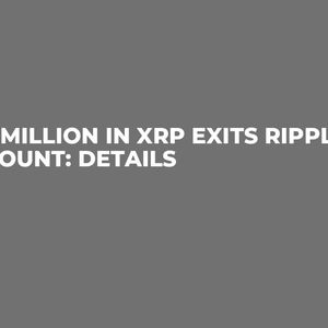 $121 Million in XRP Exits Ripple Account: Details