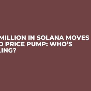 $53 Million in Solana Moves Amid Price Pump: Who’s Selling?