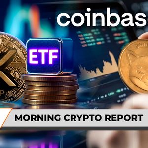 Morning Crypto Report: 1.16% of XRP Market Cap Disappears in ETFs, New Shiba Inu Trillionaire Absorbs 1,923,043,775,311 SHIB on Coinbase, 'Perfect Stablecoin Se...