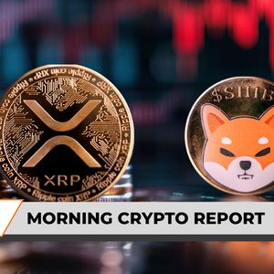 Morning Crypto Report: $1.5 Billion of XRP Cut From Circulation, Shiba Inu (SHIB) Sees Brutal 86.14% Collapse in Major Metric, TRON Founder Reveals He'd Pay Elo...