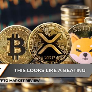 Crypto Market Review: XRP in Deep $1 Waters, Shiba Inu (SHIB)–Worst Price Nosedive of 2026, Is Bitcoin (BTC) In Danger of Hitting $50,000?