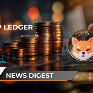 U.Today Crypto Digest: XRP Ledger Loses 90% of Payment Volume, Shiba Inu Price Enters Consolidation, Bitcoin Sinks Against Gold