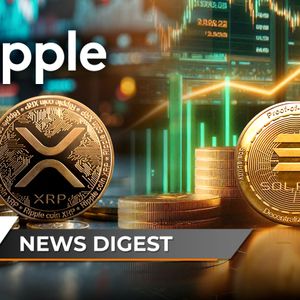 Ripple Frees 1 Billion XRP, Solana Leads Top 10 With 11% Price Jump, Musk Compares Anthropic CEO to SBF — U.Today Crypto Digest
