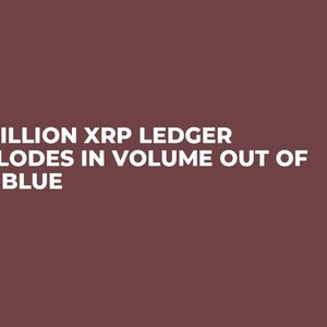 1.2 Billion XRP Ledger Explodes in Volume Out of the Blue