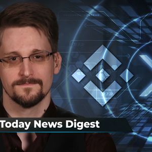 Binance to Move Millions of XRP, SHIB Burning Extremely Different Since December, Edward Snowden Wants to Be Paid in BTC as Twitter CEO: Crypto News Digest by U.Today