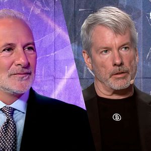 'Most Obvious Ponzi': Peter Schiff Attacks Strategy's Bitcoin Model as Saylor Confirms Buying Break Ahead of May 5