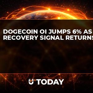 Dogecoin OI Jumps 6% as Recovery Signal Returns
