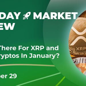 What's There For XRP and Other Cryptos In January? Crypto Market Review, Dec. 29
