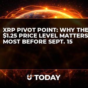 XRP Pivot Point: Why the $1.25 Price Level Matters Most Before Sept. 15