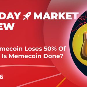 Bonk Memecoin Loses 50% Of Its Value, Is Memecoin Done? Crypto Market Review, Jan. 6