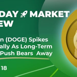 Dogecoin (DOGE) Spikes Abnormally As Long-Term Holders Push Shorters Away: Crypto Market Review, Jan. 18