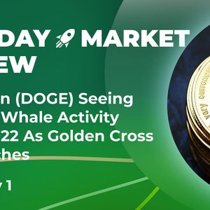 Dogecoin (DOGE) Seeing Highest Whale Activity Since 2022 As Golden Cross Approaches