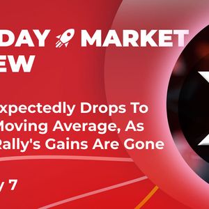 XRP Unexpectedly Drops To 50-Day Moving Average, As 40% Of Rally's Gains Are Gone