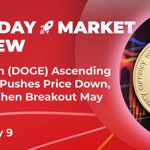 Dogecoin (DOGE) Ascending Triangle Pushes Price Down, Here's When Breakout May Happen