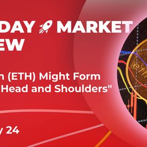 Ethereum (ETH) Might Form Popular "Head and Shoulders" Pattern, But It Might Lead to Reversal