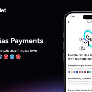 Bitget Wallet Launches GetGas To Simplify Multi-Chain Gas Fee Payment