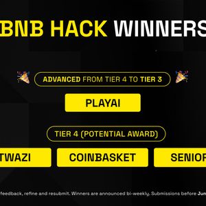 BNB Chain Recognizes June 27 BNB Hack Winners as PlayAI Advances to Tier 3
