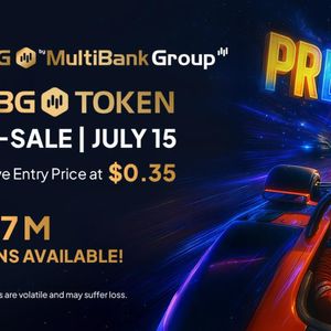 $MBG Token Pre-Sale Set for July 15 — Only 7 million Tokens Available at $0.35