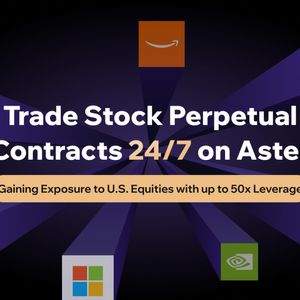 Aster Launches 24/7 Stock Perpetual Contracts Trading with Exposure to U.S. Equities