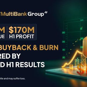 Buyback and Burn of $MBG Unveiled as MultiBank Group Posts $209M H1 Revenue