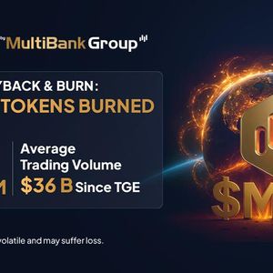 $MBG Token Supply Reduced by 4.86M in First Buyback and Burn by MultiBank Group