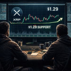 Will XRP hold $1.29 support level amid market selloff?
