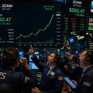Zcash jumps 6% as traders eye breakout above key $560 resistance