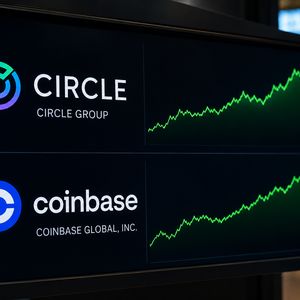 Coinbase, Circle stocks climb as analysts see Bitcoin-linked upside
