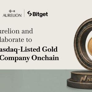 Reality, Aurelion, Bitget to bring a Nasdaq-listed gold treasury firm onchain