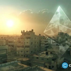 Crypto community raising ETH to evacuate civilians from Gaza