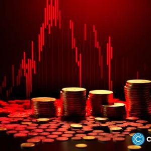 XRP market cap turn down as the price shrink 12% in a day