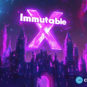 Immutable price drops even as Guild of Guardians NFT sales jump