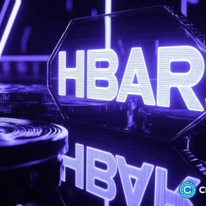 HBAR price at risk as key Hedera Hashgraph metric crashes 82%