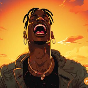 NFT artist recreates Travis Scott in “Once Upon A Time In Utopia”